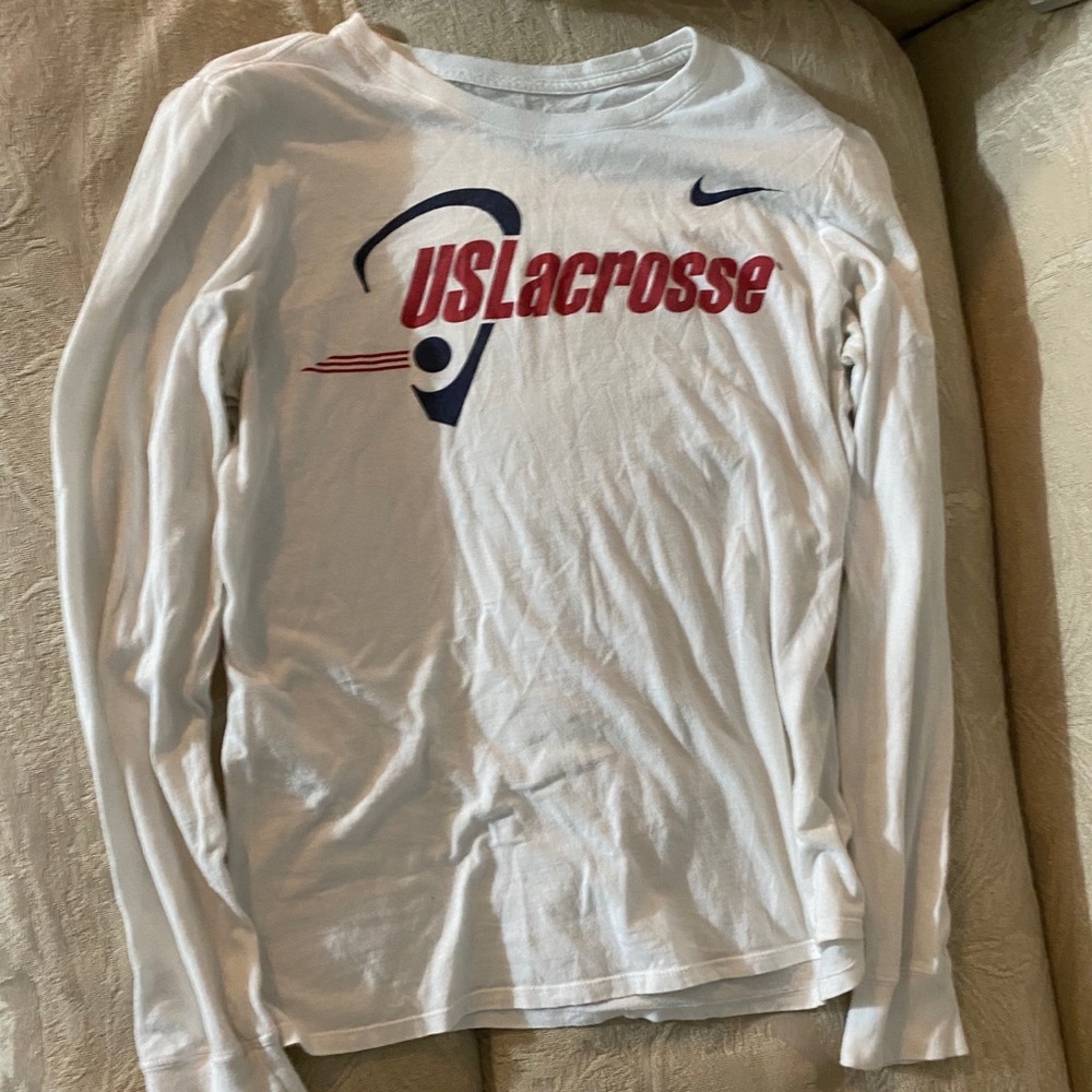 White Lacrosse Shirt
